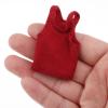 1:12 Male Vest for Collectible Figures, Dress up Accessory for 6 inch Toys, Deep red view 4