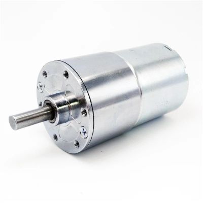 24V ZGA37RG 12V Dc Gear Motor 5RPM 10RPM 15RPM 20RPM 30RPM 50RPM 100RPM to 1000RPM 37MM 1Pcs(550rpm,24V)