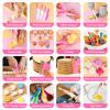 Kids Knife Set for Real Cooking: 48PCS Kids Kitchen Set, Kids Cooking Sets Real with ApronBasket, Kid Kitchen Accessories, Toddler Baking Kitchen Tools, Montessori Toys for 3+ Year Old Birthday Gifts view 3
