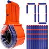 25-Round Drum Magazine with 70 Refill Darts Enhanced Performance Accessory Compatible with Nerf N-Strike Elite Series Blasters (Compatible with Elite Darts) view 1