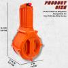 25-Round Drum Magazine with 70 Refill Darts Enhanced Performance Accessory Compatible with Nerf N-Strike Elite Series Blasters (Compatible with Elite Darts) view 4