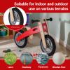 Udeas Wooden Toddler Balance Bike, Kids Balance Bike for 3 Year Old with Adjustable Seat, No Pedal Toddler Bicycle for Kids 3-5 for Boys and Girls Birthday Gifts Toys, Red view 4