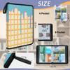 Kuquteed Waffle Cookies Trading Card Binder 4 Pocket 400 Cards Holder Collector Album with 50 Removable Sleeves Gifts for Boys Girls Blue Ice Cream Sports Game Cards view 3