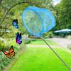 Colorful Telescopic Kids Fishing Net,Butterfly Net,Catching Insects Bugs Beach Toys for Kids Outdoor Playing Safe Fish Catching view 2