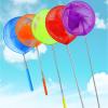 Colorful Telescopic Kids Fishing Net,Butterfly Net,Catching Insects Bugs Beach Toys for Kids Outdoor Playing Safe Fish Catching view 4
