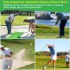 ASONA Backyard Golf Game Clubs Set of 4 for Adults - Perfect for Outdoor Yard Beach Lawn and Social Fun -36 Standard Length Size with Plastic Oversized Club Head for Birthday or Fathers Day view 2