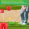 ASONA Backyard Golf Game Clubs Set of 4 for Adults - Perfect for Outdoor Yard Beach Lawn and Social Fun -36 Standard Length Size with Plastic Oversized Club Head for Birthday or Fathers Day view 3