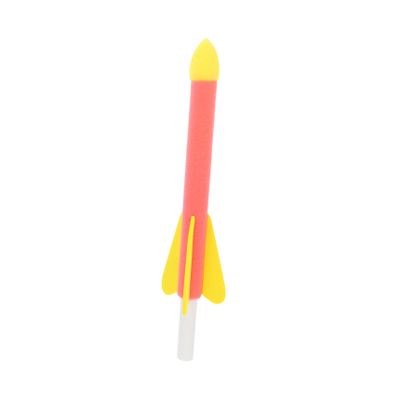 BESPORTBLE 1 Set Foam Finger Rockets for Fun Flying Random Colors Easy to Use Rocket Launcher Random Color