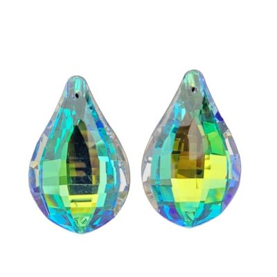 Hanging Crystals Prisms 2pcs 50mm Crystal Prism for Window Decoration 50mm Color Chandelier Parts Hangings Crystals for Decoration