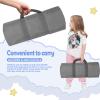Evulum Custom Toddler Nap Mat for Daycare, Boys Travel Sleeping Bag Kids Nap Mats with Pillow Blanket for Preschool Kindergarten, Personalized Name&Face, Easy Carry Nap Sack Driver Blue view 4