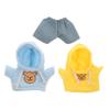 INOOMP 1 Set Plush Bear Clothes Stuffed Animal Hoodie Pants Outfit Easy to Clean Accessories for Tiny Plush Doll Dressing Up for Creative Play and Storage view 1