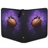 Kuquteed Ball Basketball Trading Card Binder 4 Pocket 400 Cards Holder Collector Album with 50 Removable Sleeves Toys Gifts for Boys Girls Purple Wall Hole Game Sports Cards view 2