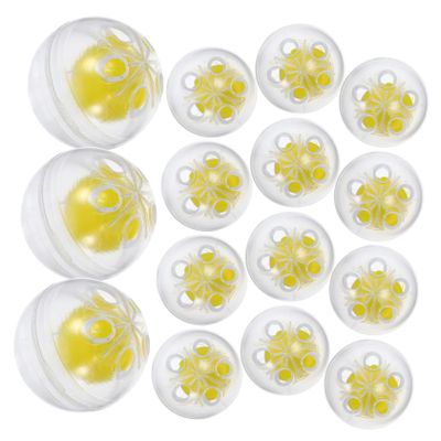 Levemolo 50pcs Plush Rattle Balls for Sound Maker Inserts for Animal Dolls Shaking Balls for Pets Enhance Motor Skills Interactive Play
