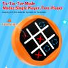 FortiTrust 4-in-1 Tic Tac Toe Game, Handheld Games Electronic Portable Travel Games for Kids Ages 3+ and Adults, Board Games Toddler Games for Brain Training and Memory Growth view 3