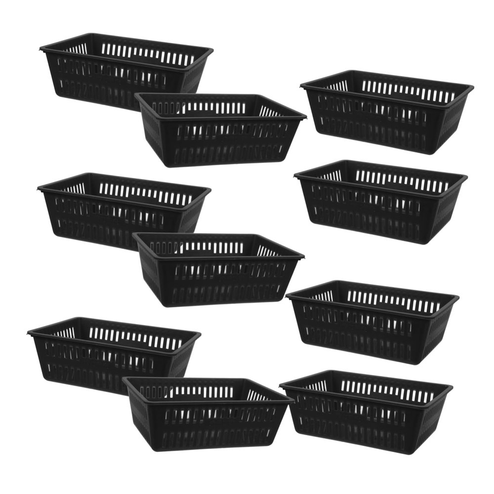 Alipis 10pcs Game Coin Baskets Thickened Plastic Coin Storage Bins for Arcade Machines Small Multipurpose Baskets for Game Rooms and Offices