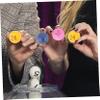 Toddmomy 60Pcs Plastic Balls with Numbers for Bingo Games Fundraisers Parties and Classroom Activities for Electronic Machines and Bingo Cages view 3