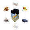 Jihqo Laundry Hamper Basket Yellow Tulips Blue Sky Collapsible Nursery Storage Bin Waterproof Clothing Baskets for Home Bedroom Bathroom Washing Room view 4