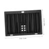 GARIOUANS Transparent Acrylic Poker Chip Tray Professional Chip Case for Efficient Organization Compact Portable Design for and Transport for Home and Parties view 2