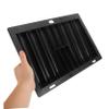 GARIOUANS Transparent Acrylic Poker Chip Tray Professional Chip Case for Efficient Organization Compact Portable Design for and Transport for Home and Parties view 3