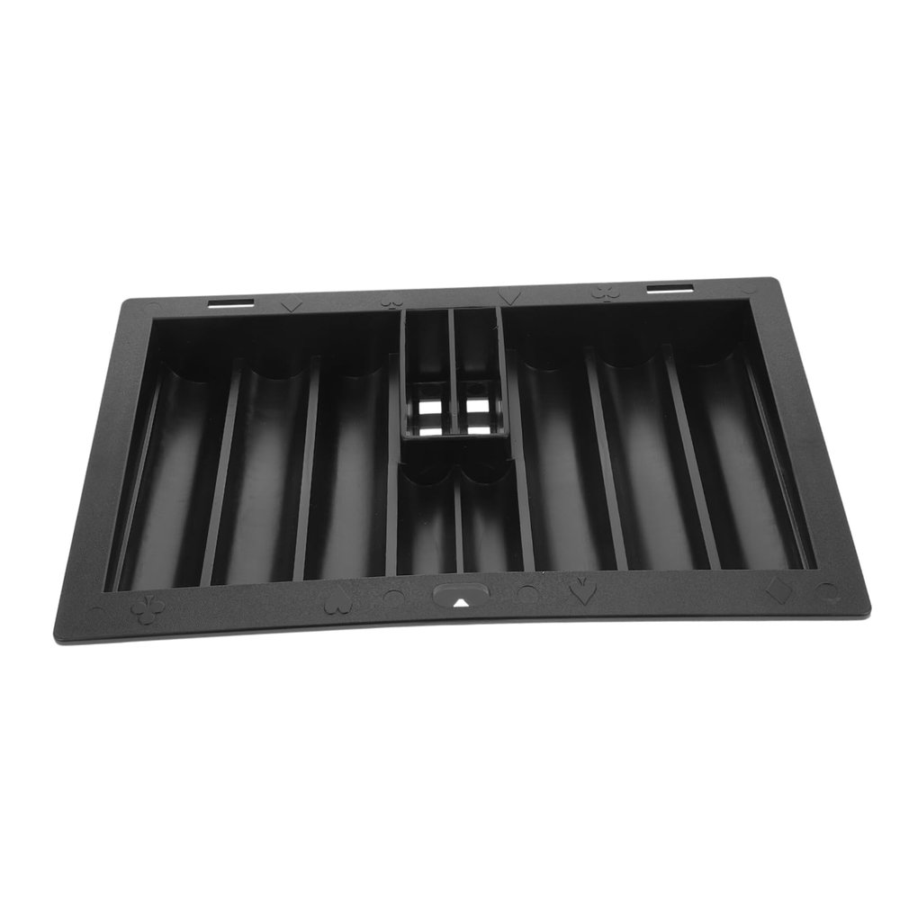 BESPORTBLE Acrylic Poker Chip Tray Storage for Up to Chips Portable Design for for