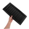 GARIOUANS Acrylic Poker Chip Tray Portable Chip Holder for and Display for Game and Poker Tables and Transparent Design view 3