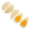Gogogmee 1set Realistic Fake Eggs Food Models for Kitchen Decoration and Photography Props Comfortable Touch and Easy to Clean for Culinary Education and Home Use 5pcs view 1