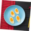 Gogogmee 1set Realistic Fake Eggs Food Models for Kitchen Decoration and Photography Props Comfortable Touch and Easy to Clean for Culinary Education and Home Use 5pcs view 3