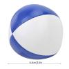 3PCS Juggling Ball for Beginners, Soft Indoor Leisure Portable PU Leather Juggle Ball Kit (Blue and White) view 4