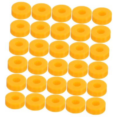 VILLCASE 100pcs Plastic Shaft Sleeves Plastic Linkage Bushings for Model Making Educational Kits DIY Quick and Reduced Friction