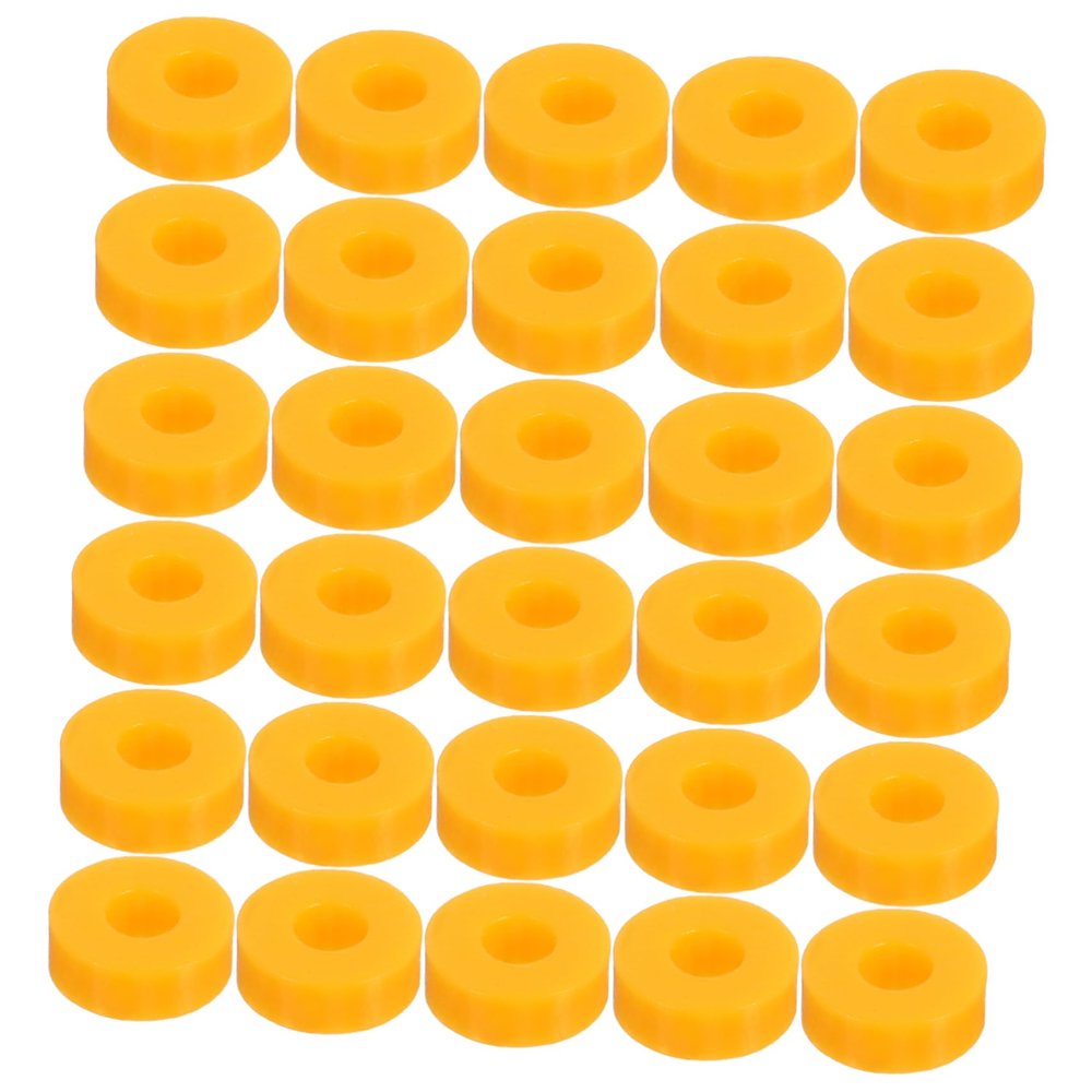VILLCASE 100pcs Plastic Shaft Sleeves Plastic Linkage Bushings for Model Making Educational Kits DIY Quick and Reduced Friction