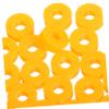 VILLCASE 100pcs Plastic Shaft Sleeves Plastic Linkage Bushings for Model Making Educational Kits DIY Quick and Reduced Friction view 3