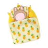 17cm La Booooo Booooo Doll Beds, La Booooo Booooo Furniture, Pineapple Pattern Compatible with la Booooo Booooo Dolls view 1