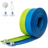 Flex Tracks 15 Ft for Kids Starter Set, Flexible Race Car Ramp Track with Suction Cups Compatible with Diecast 1/64th Cars for Ages 3 & Up (Green & Blue) view 1