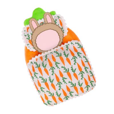 17cm La Booooo Booooo Doll Beds, La Booooo Booooo Furniture, Carrot Pattern Compatible with la Booooo Booooo Dolls