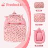 17cm La Booooo Booooo Doll Beds, La Booooo Booooo Furniture, Cherry Pattern Compatible with La Booooo Booooo Dolls view 4