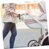 Abaodam 2pcs Detachable Stroller Strap Hooks for Stroller Durable and Travel Friendly Storage for Diaper Bags and Everyday Use Sturdy Design for Long Term Reliability view 4