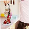 LIOOBO 5pcs Doll Stand Display Holders Action Figure Stand Toy Dolls Accessories Miniature Display Support for Bjd Monsters High view 4