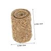 POPETPOP 4pcs Mini Fake Hay Bales Simulated Grass Decorative Straw Bales for Dollhouse Miniature Garden Decor view 2