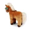 Rappa Knuffel Paard Bruin Staand 30 cm view 4