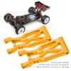 Culnflun RC Rear Suspension Arm Aluminum Alloy Rear Swing Arm Upgrade Parts Accessories for Wltoys 104001 1/10 RC Car (Gold) view 3