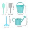 ToysCentral Basics 3Sets Miniature Garden Tool of Adorable Decorative Gardening for Includes Shovel Watering Can and Bucket for Gardens and DIY Plant Decorations view 2