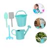 ToysCentral Basics 3Sets Miniature Garden Tool of Adorable Decorative Gardening for Includes Shovel Watering Can and Bucket for Gardens and DIY Plant Decorations view 3