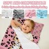 Personalized Toddler Nap Mat, Custom Name Sleeping Bag with Removable Pillow & Blanket, Roll Up Nap Mat for Boys Girls, Preschool Daycare Kindergarten, Pink Leopard Theme view 4