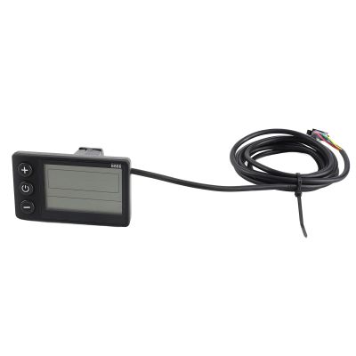 NOENNULL Electric Bike LCD Display Memory, S866 Electric Bike Display LCD Display Electric Scooter Control Panel 36V 36V 48V with SM Spark Plug