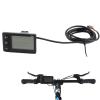 NOENNULL Electric Bike LCD Display Memory, S866 Electric Bike Display LCD Display Electric Scooter Control Panel 36V 36V 48V with SM Spark Plug view 2