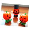 Garneck 12pcs Wind Up Jumping Smile Face Pumpkins Fun Halloween for Educational Plastic for Party Favors and Emotional Control Orange view 4