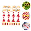 BESPORTBLE 24Pcs Road Traffic Signs for Engaging Cognitive Plaything for Role Play and Imaginative Learning view 2