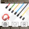uxcell 160mm Plastic Protection Antenna Tube, RC Antenna Tube with Caps for RC Car Boat Drone Receiver(Blue, 20 Pcs) view 3