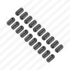 uxcell 160mm Plastic Protection Antenna Tube, RC Antenna Tube with Caps for RC Car Boat Drone Receiver(White, 20 Pcs) view 1