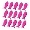 100pcs Wooden Fish DIY Craft Decor for Boys and Girls Ocean Theme for Beach Decor Creative Projects and Children's Room Decoration view 1